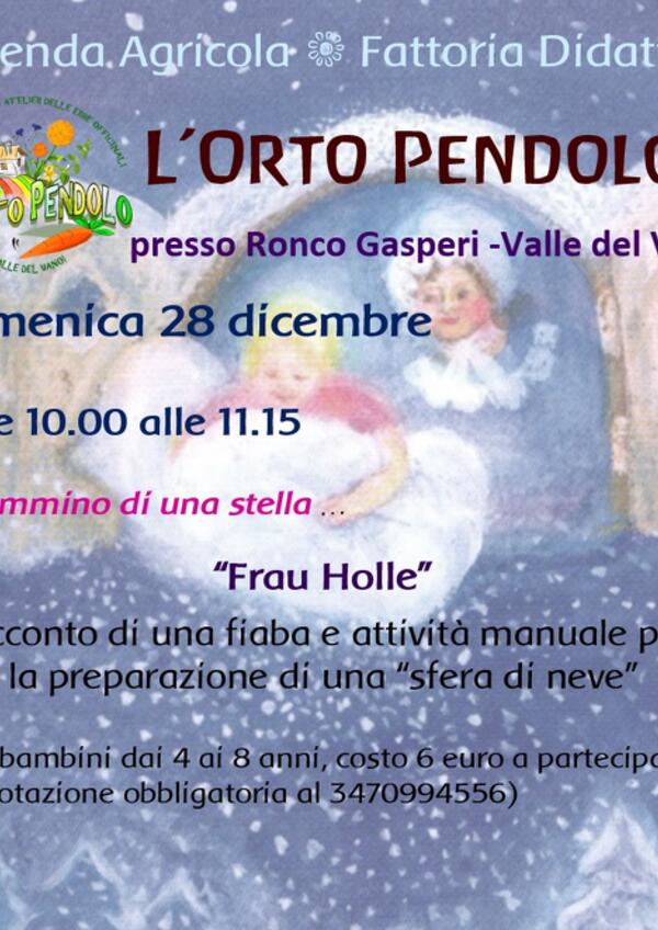 Il Cammino di una Stella...racconto di una fiaba e attività manuale