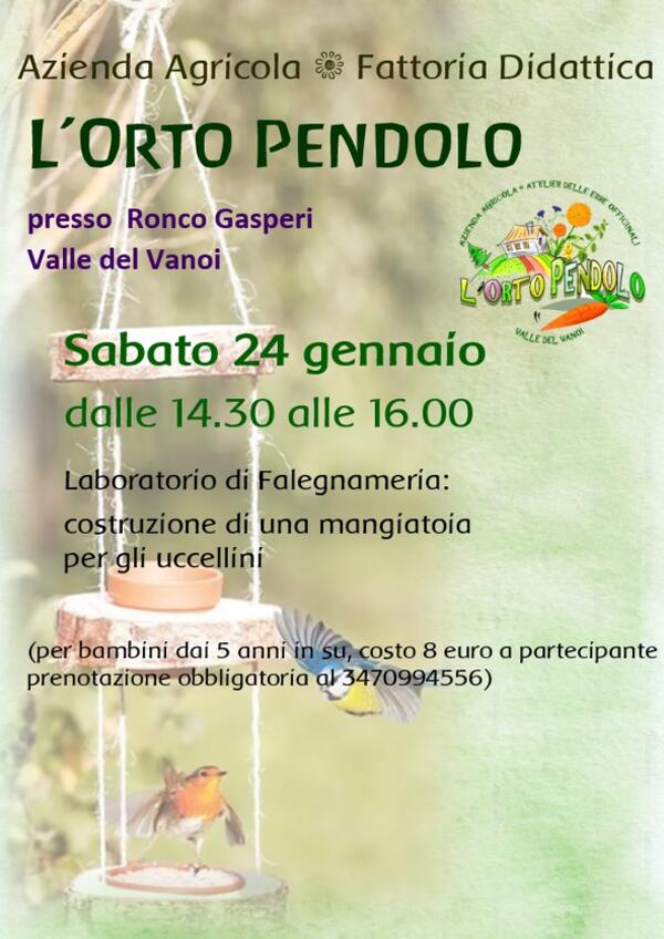 Laboratorio di falegnameria