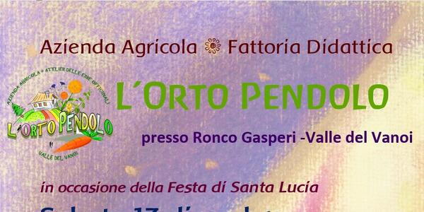 Candele di cera d'api in occasione della Festa di Santa Lucia