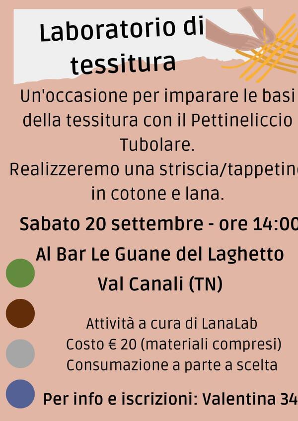 Laboratorio di Tessitura