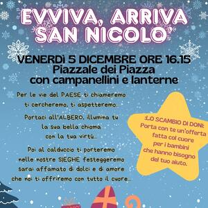 Evviva, arriva San Nicolò
