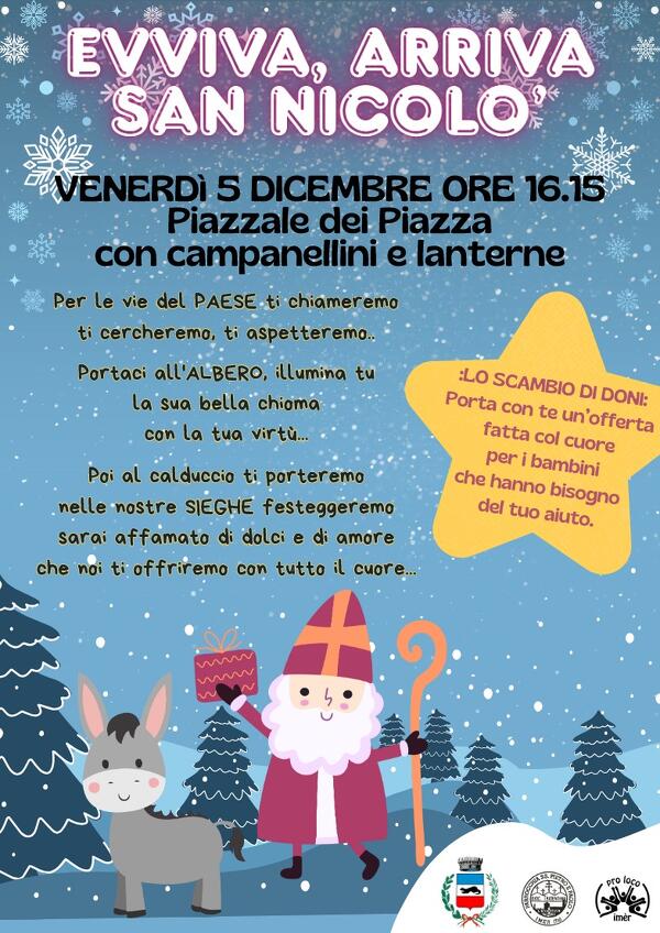 Evviva, arriva San Nicolò
