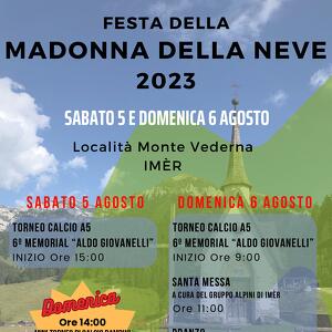 Festa della Madonna della Neve